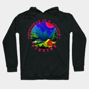 outdoor and adventure "happiness is a journey" Hoodie